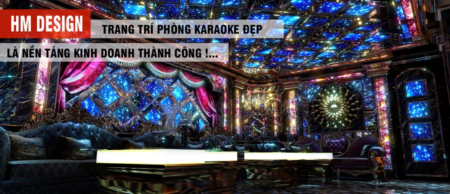 HM Design chuyên trang trí phòng hát karaoke trên toàn quốc