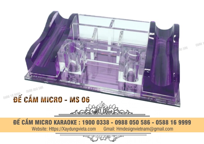 Đế micro karaoke MS 06