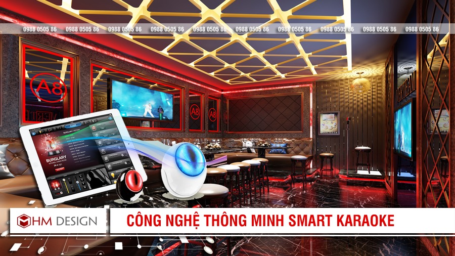 công nghệ thông minh trong thi công karaoke